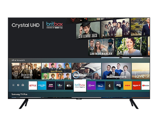 55″ (AU7700) Crystal UHD 4K Smart TV Samsung