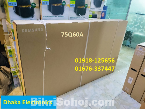 SAMSUNG 75 inch Q60A QLED 4K SMART TV Official