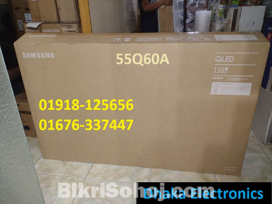 55 inch SAMSUNG Q60A QLED 4K HDR SMART TV Official
