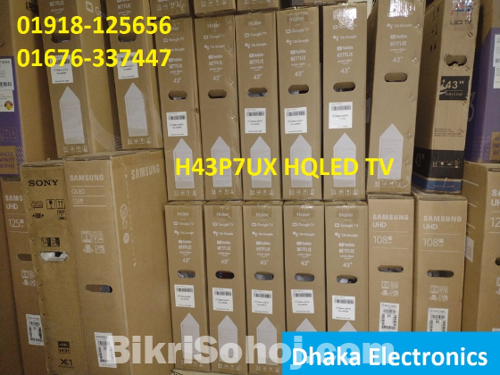 Haier H43P7UX 43 inch HQLED 4K GOOGLE TV PRICE BD Official