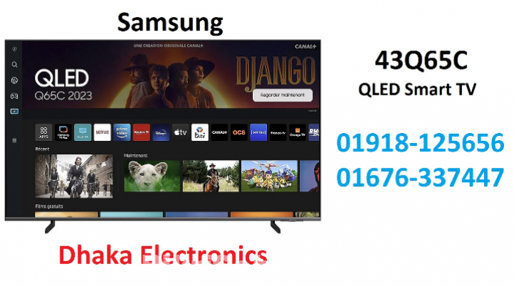 43 inch SAMSUNG Q65C QLED 4K HDR SMART TV