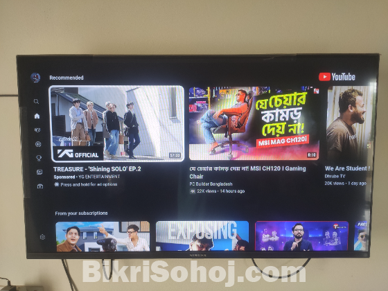 Singer Android smart tv 43