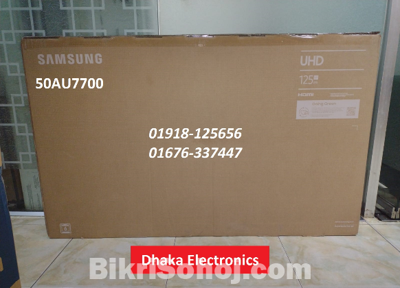 Samsung 50 inch AU7700 4K Smart UHD TV Official