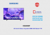 Samsung 43 inch U8000F Crystal UHD 4K Smart TV Official