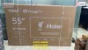 Haier 55 inch H55P7 Pro H-QLED 4K Google Smart TV Official