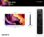 43 inch SONY X75K GOOGLE ANDROID 4K SMART TV