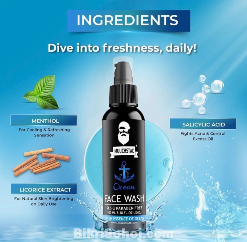 Muuchstac Ocean facewash