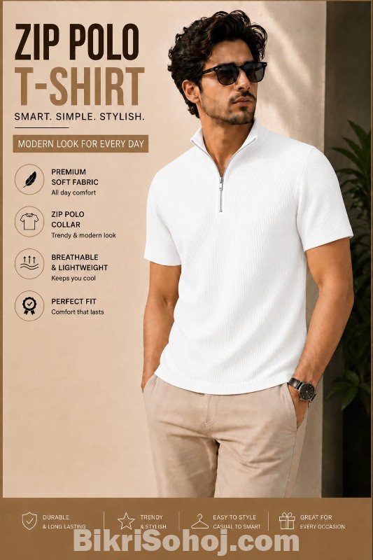New Half Sleeve premium Polo Zeepeer.