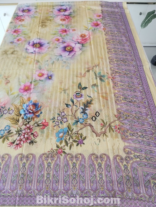 Premium Printed Swiss Lawn Cloth | Zam Zam Lawn Fabric