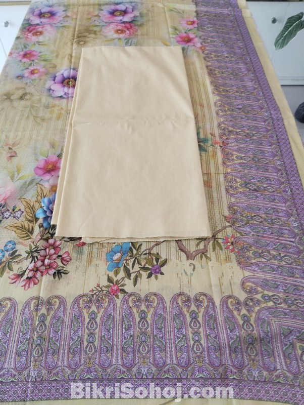 Premium Printed Swiss Lawn Cloth | Zam Zam Lawn Fabric