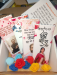 Customized Chocolate Package with artificial flower