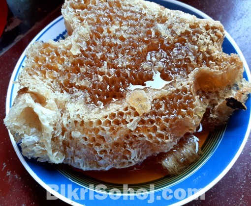 প্রাকৃতিক চাকের মিশ্র ফুলের মধু / Pure Honey
