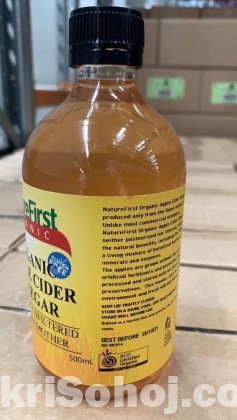 Organic Apple Cider Vinegar with The Mother