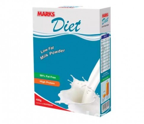 Marks  400 gm milk