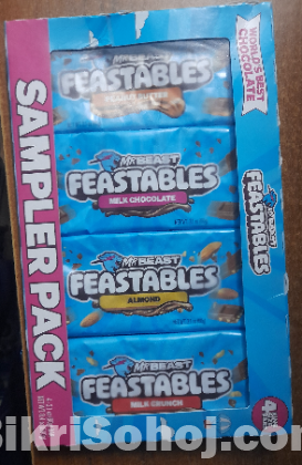 Mr. Beast Feastsbles Chocolate Bar