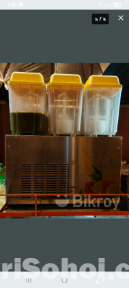 Juice Dispenser 3 Tank