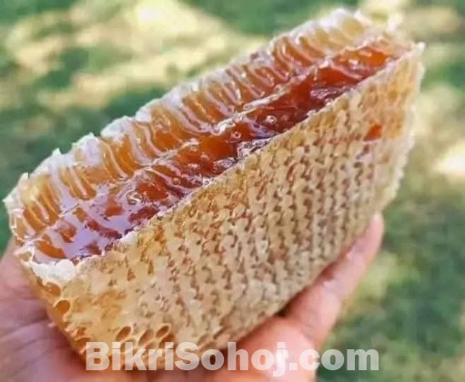 ১০০% পিউর প্রাকৃতিক চাকের মধু