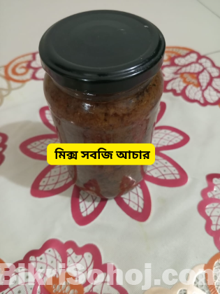 রসুনের আচার & মিক্স সবজি আচার!