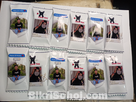 Customised Photo Chocolate