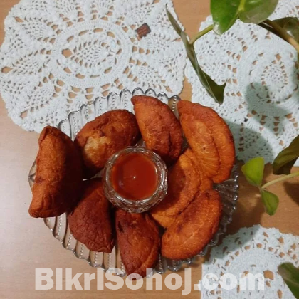 সবজি ও মাংসের ঝাল পিঠা