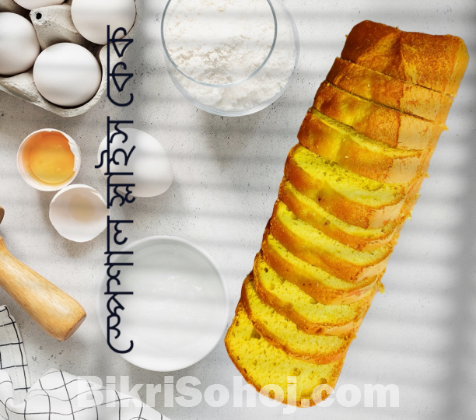 নিজস্ব কারখানায় উৎপাদিত স্পেশাল স্লাইস কেক