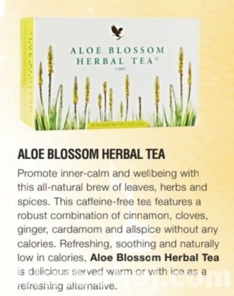 Aloe Blossom Herbal Tea