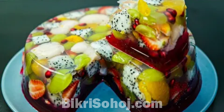 Jelly fruit cake