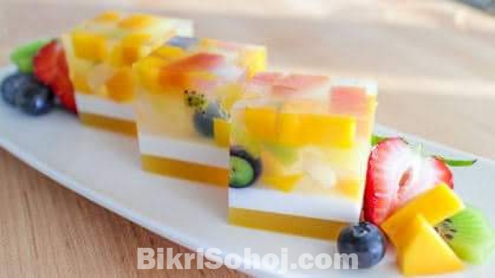 Jelly fruit cake