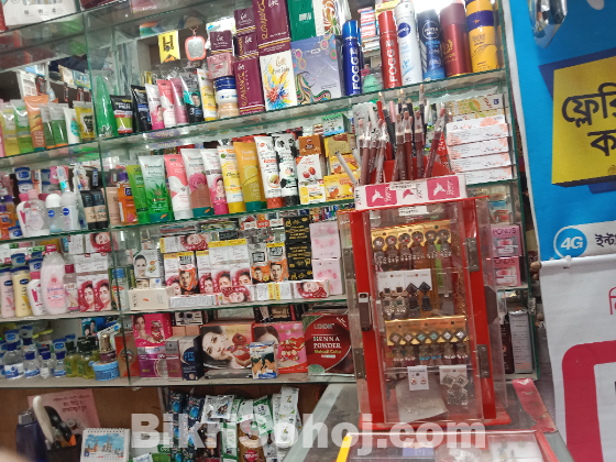 দোকান ভাড়া হবে মালামাল ডেকোরেশন সহ