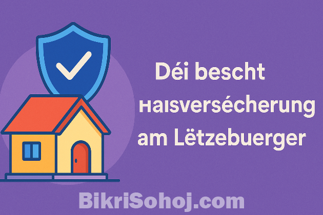 Déi bescht Hausversécherung am Lëtzebuerger bikrisohoj