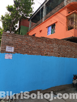 বাড়ীসহ জমি  বিক্রি  করা হবে