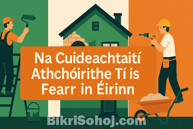 An chuideachta athchóirithe tí is fearr in Éirinn bikrisohoj