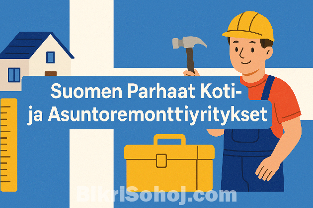 Suomen paras Home re -innovaatioyritys bikrisohoj