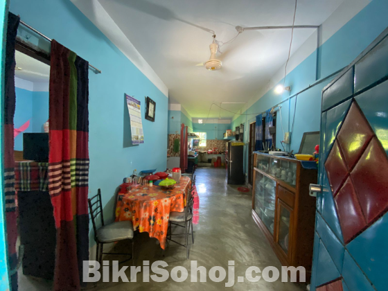 বাড়ি সহ জমি বিক্রয়।