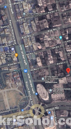 Real Estate in Mirpur 10 (Road 3) ; MRT & Benaroshi Polli