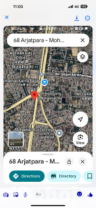 5 Storied Building with Land Opposite to Sks Tower Mohakhali