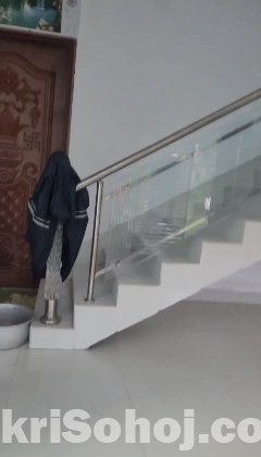 জমি সহ দুইতলা বাড়ি