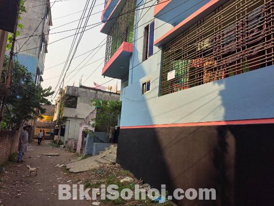 বাঁশেরপুল ডেমরাতে ২ কাঠা জমিতে তিন তলা কমপ্লিট বাড়ি বিক্রি
