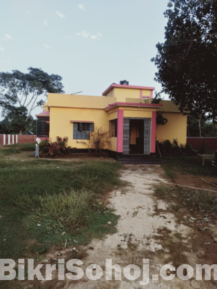 Banglo with 80 shotok land in Bhaluka,Mymensingh