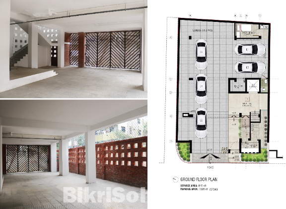 House with Great Architectural Design on 3.52 Katha Land