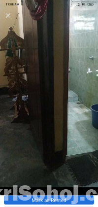 সাবলেট একরুম ভাড়া দেওয়া হবে।