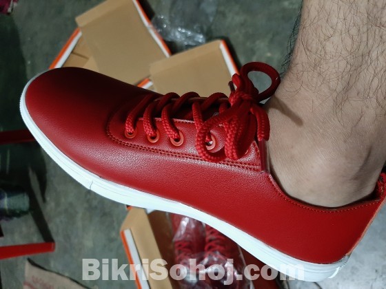 Chinese shoes red