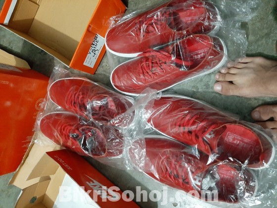 Chinese shoes red