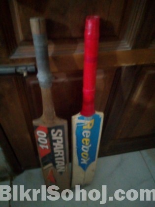 Two cricket bats
