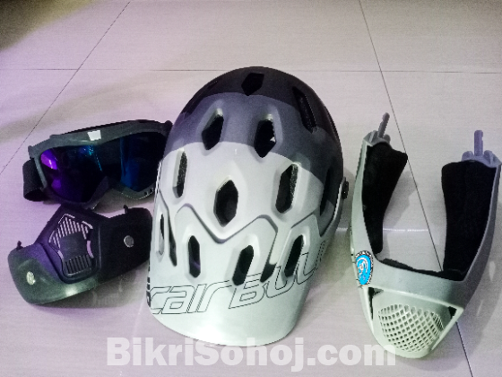 Carebull Alcross full face cycle helmet