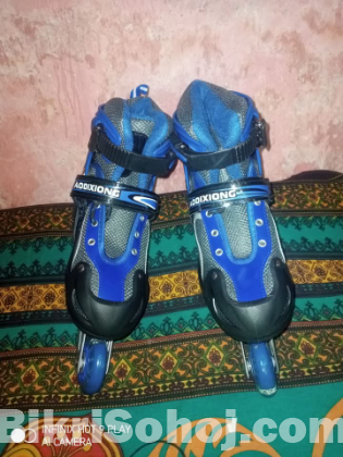 Skating shoes.