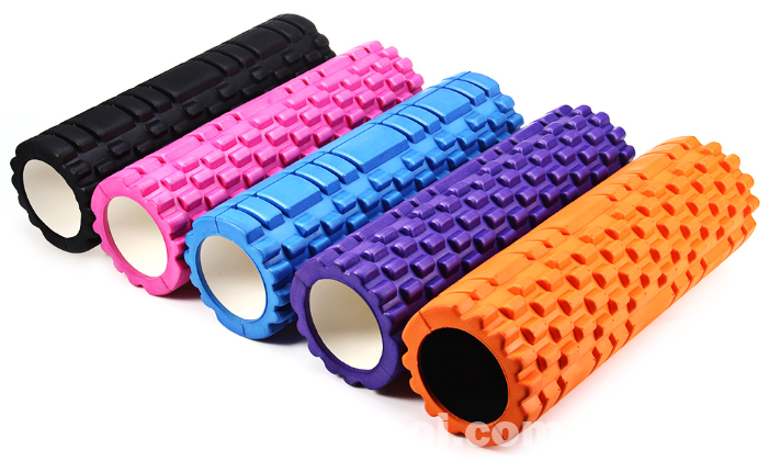 Foam Roller Exercise Massage -Multicolor