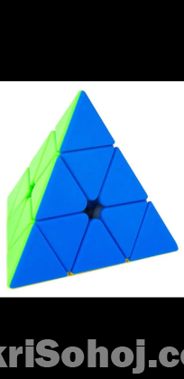 Pyramid Rubiks Magic Cube - 3 Stage