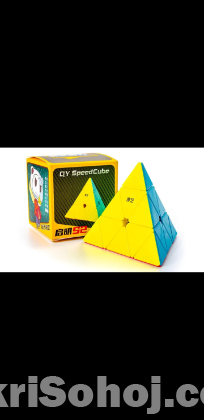 Pyramid Rubiks Magic Cube - 3 Stage