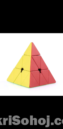 Pyramid Rubiks Magic Cube - 3 Stage